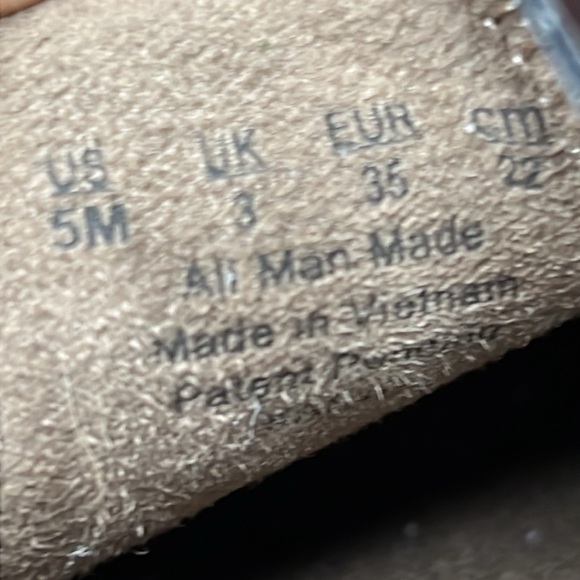 Natural Soul Boots Womens 5M Kasta Side Zip Bootie Brown Faux Leather Heels - Picture 9 of 10